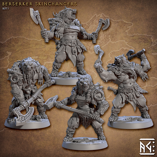 Berserker Skinchangers - 4 Modular Unit