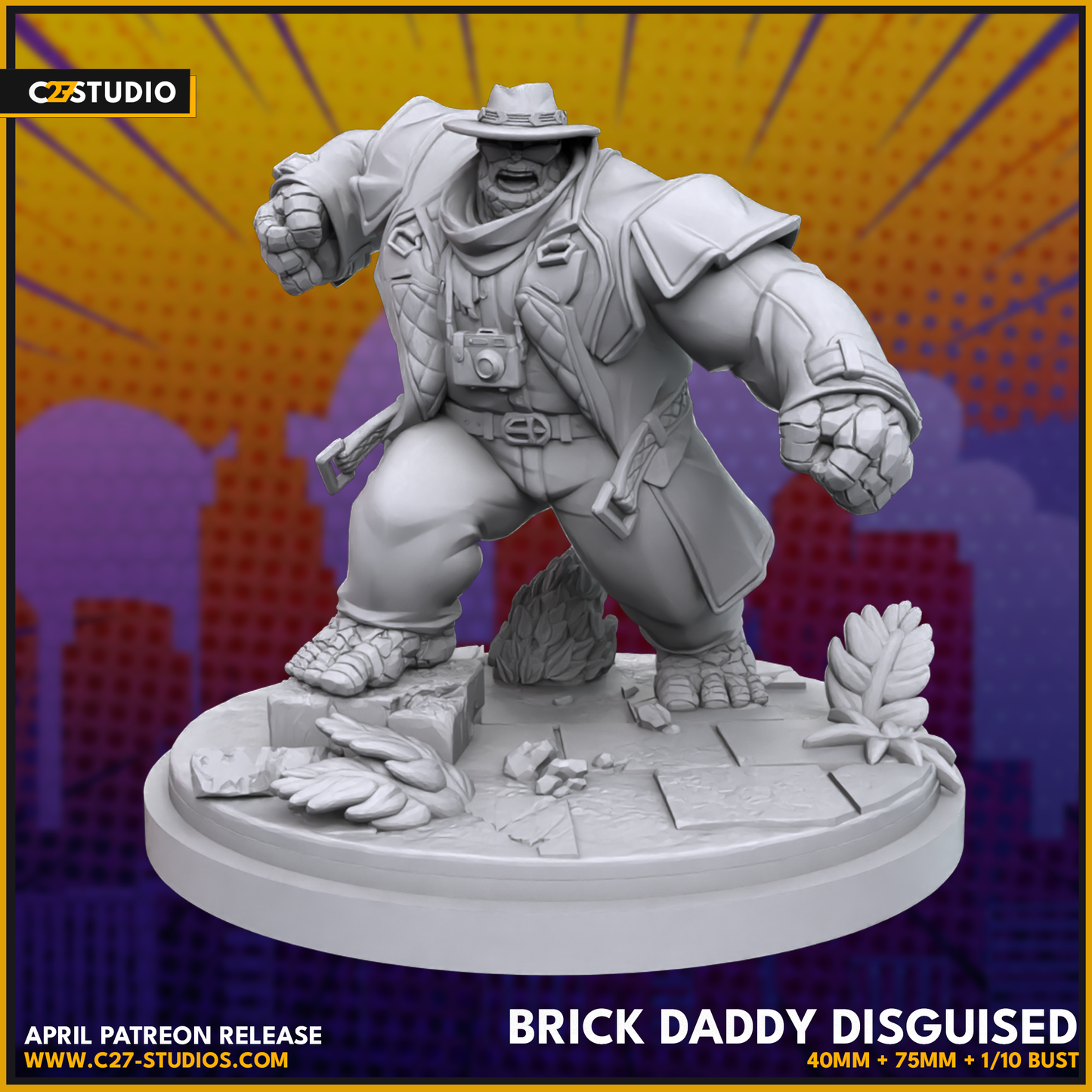 Brick Daddy Disguised 75mm