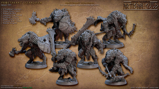 Frostheart Lizardmen