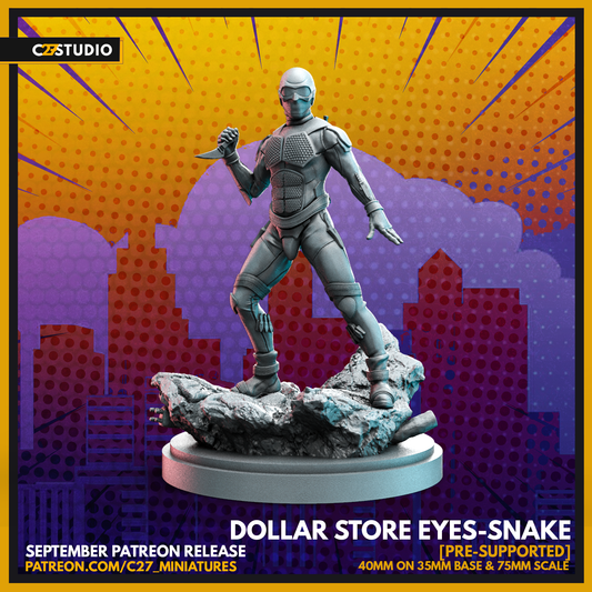 Dollar Store Eyes- Snake